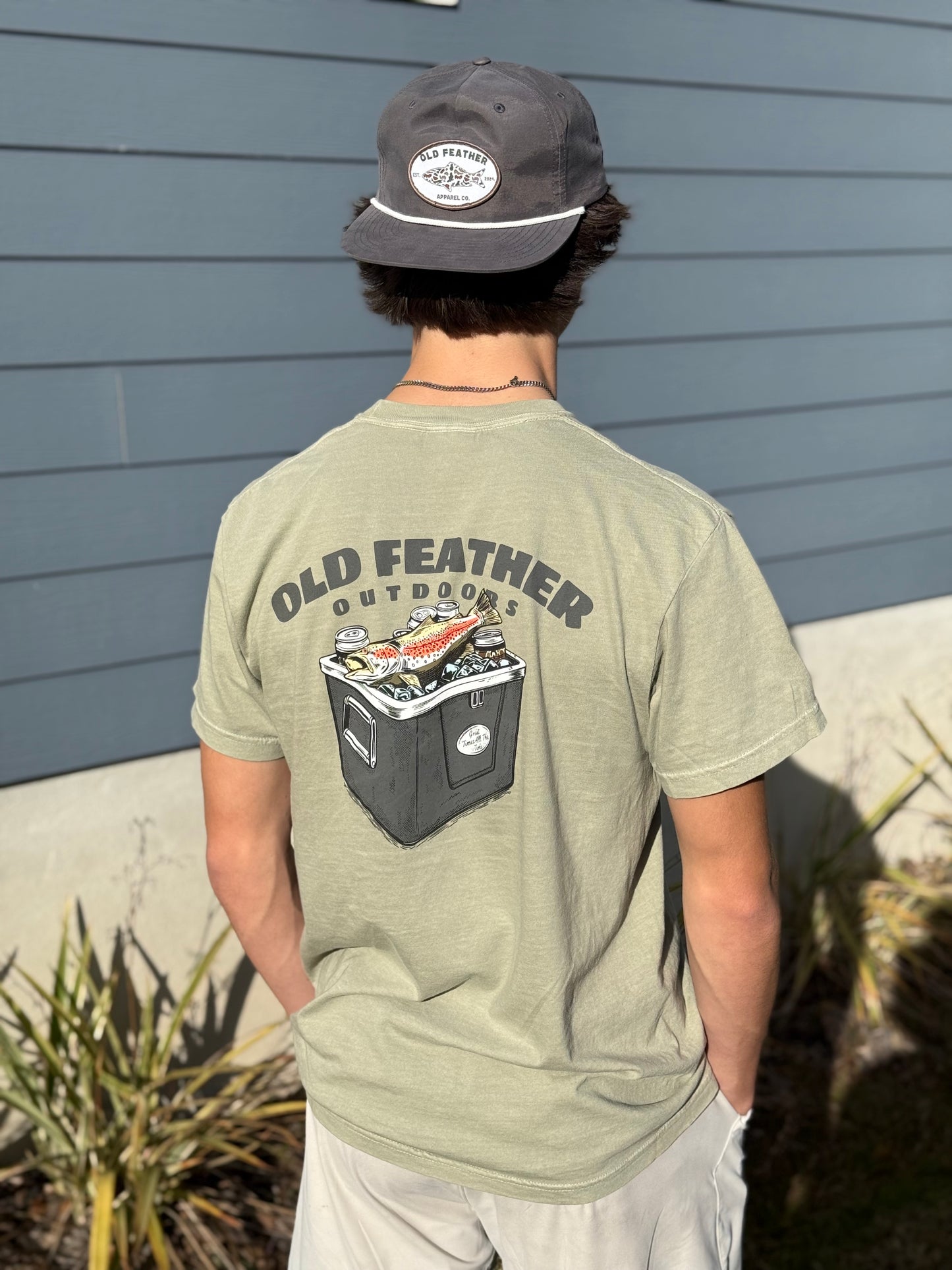 Trout And Cooler Tee