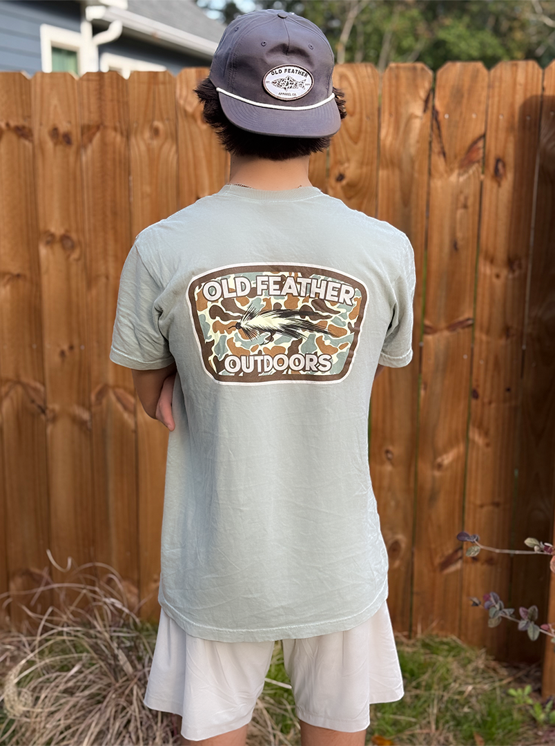 Camo Fly Plaque Tee