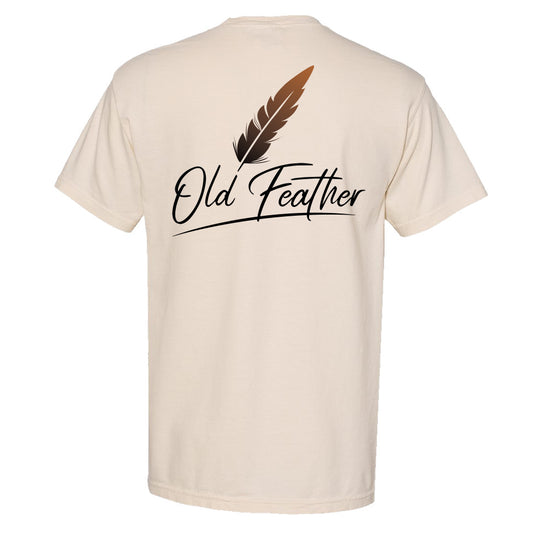 Old Feather Logo Short Sleeve Pocket T-Shirt