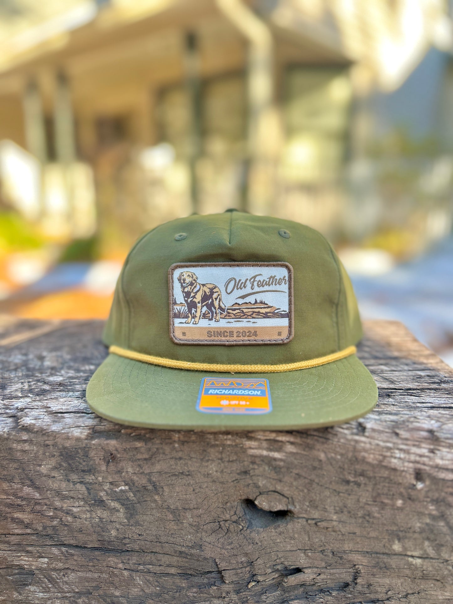 Old Feather Lab Patch Hat