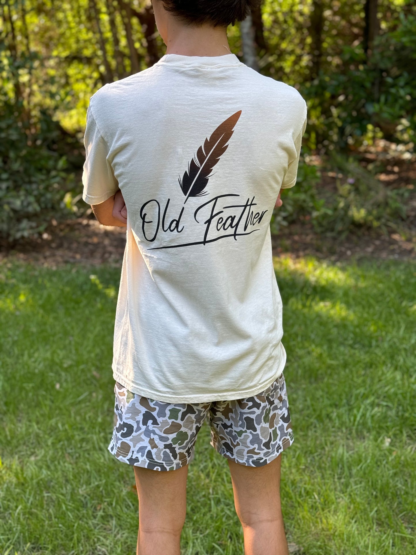 Old Feather Logo Tee